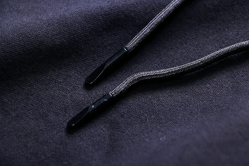 Ribbon Cross Shoulder Hoodies 3
