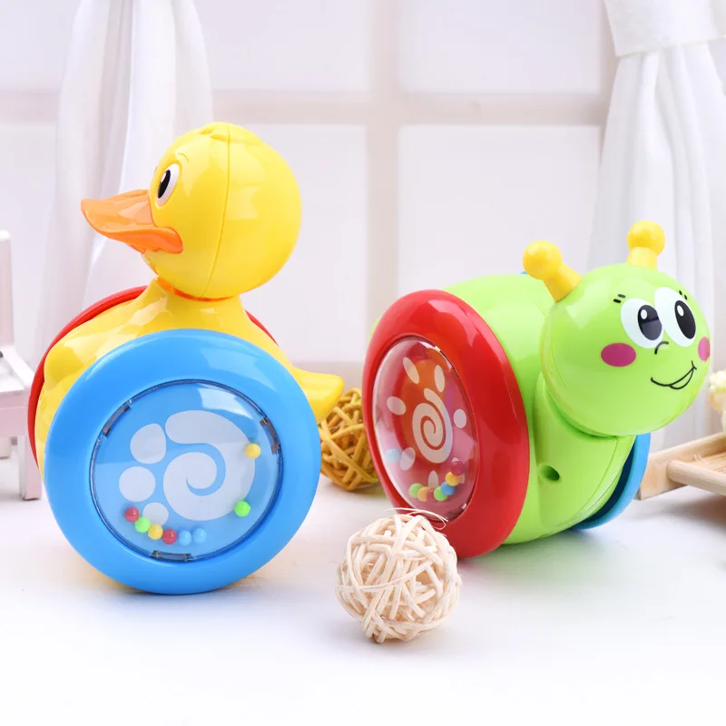 1pcs 0-1-2 years old Baby Funny Cartoon running duck snail tumbler Doll Roly-poly Toy Ring Bell Educational gift for children
1pcs 0-1-2 years old Baby Funny Cartoon running duck snail tumbler Doll Roly-poly Toy Ring Bell Educational gift for children
