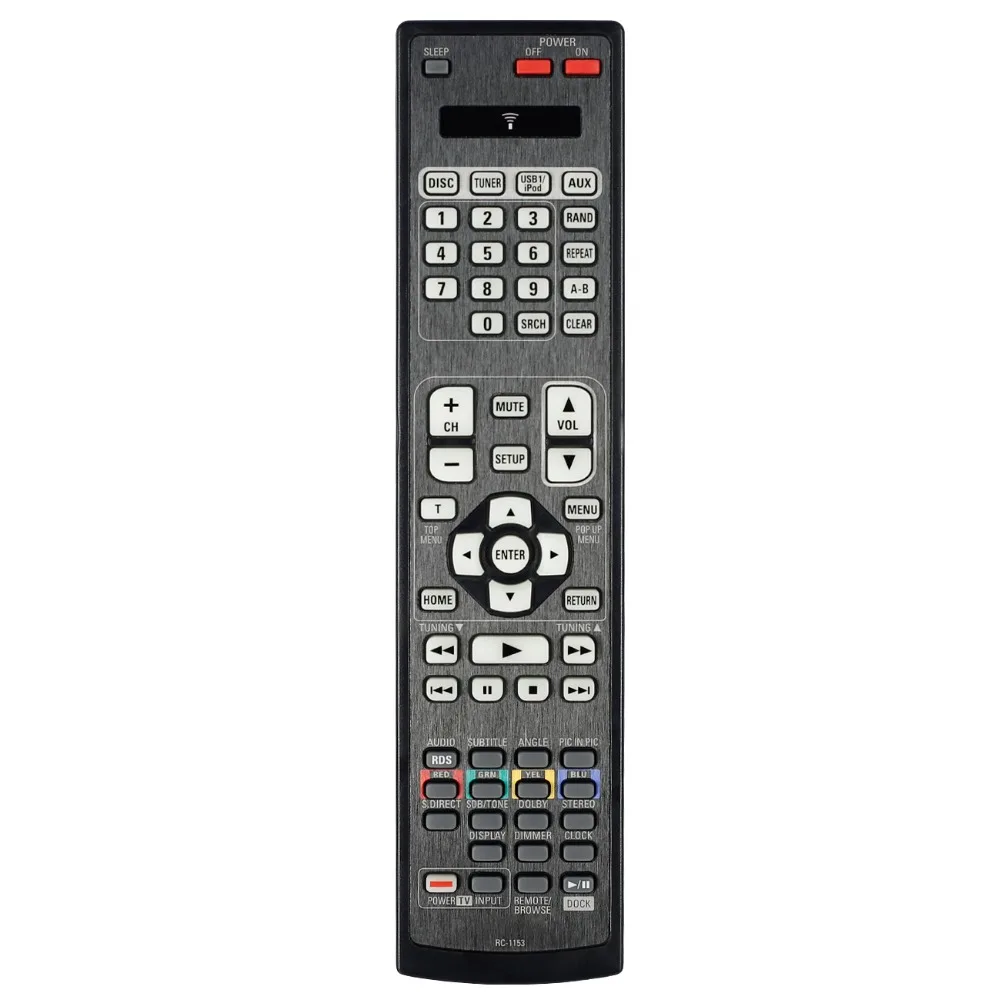 New remote control suitable for denon RC-1153 Blu-ray home theater amplifier audio player controller
New remote control suitable for denon RC-1153 Blu-ray home theater amplifier audio player controller