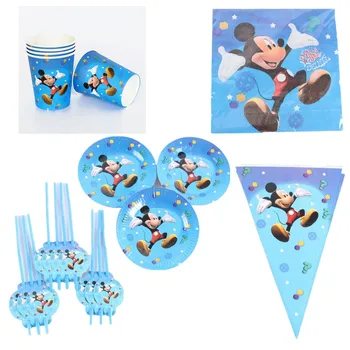 90pcs 20 person happy birthday kids Mickey mouse baby shower party decoration set banner table cloth straws cup plates supplier
90pcs 20 person happy birthday kids Mickey mouse baby shower party decoration set banner table cloth straws cup plates supplier