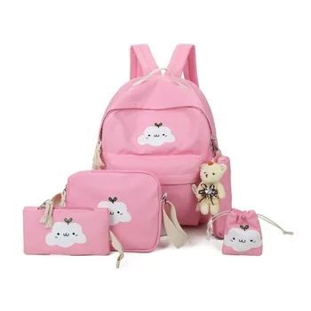 Canvas Backpacks Clouds Printing Women Backpack High Quality School Bags For Teenage Girls Cute Bookbags Mochila 5 set nbxq187
Canvas Backpacks Clouds Printing Women Backpack High Quality School Bags For Teenage Girls Cute Bookbags Mochila 5 set nbxq187
