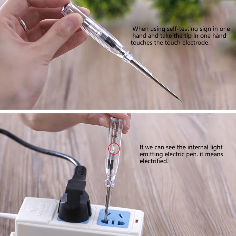 100-500V Multi-function LED Electric Tester Pen Screwdriver Voltage Detector
100-500V Multi-function LED Electric Tester Pen Screwdriver Voltage Detector