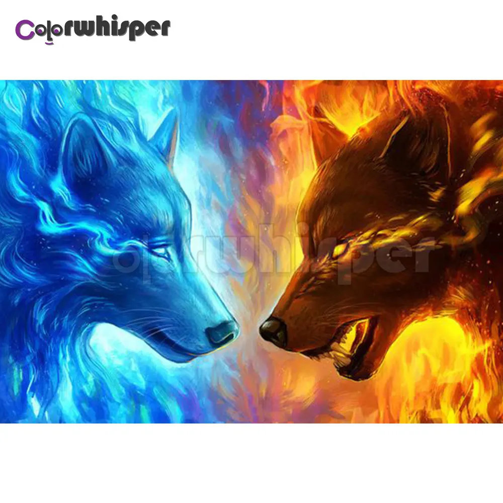 Diamond Painting Full Square/Round Drill 5D Daimond Painting"Wolf Pattern Animal Colorful"Mosaic Rhinestone Cross Stitch 450DP
Diamond Painting Full Square/Round Drill 5D Daimond Painting"Wolf Pattern Animal Colorful"Mosaic Rhinestone Cross Stitch 450DP