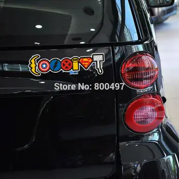 10 x Newest Creative Batman Ironman Shield Combination Car Stickers Car Styling for VW BMW Benz Ford Opel Kia Peugeot Renault
10 x Newest Creative Batman Ironman Shield Combination Car Stickers Car Styling for VW BMW Benz Ford Opel Kia Peugeot Renault