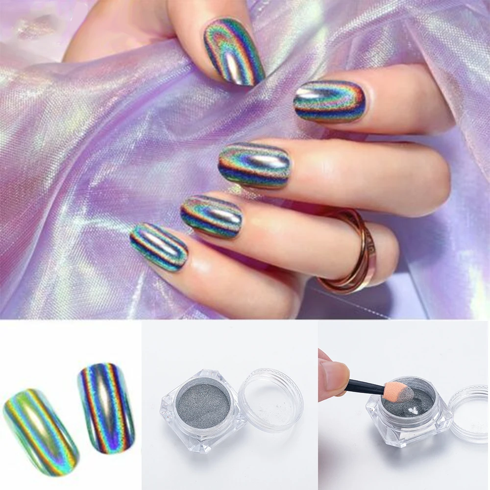 0.5g/Box Top-grad Holographic Nail Powder Glitters Holo Laser Rainbow Nail Powder Chrome Dust Manicure Nail Art Decorations
0.5g/Box Top-grad Holographic Nail Powder Glitters Holo Laser Rainbow Nail Powder Chrome Dust Manicure Nail Art Decorations