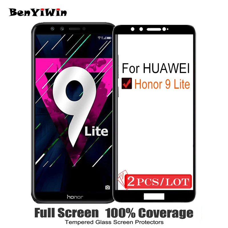 2PCS 100% Original Full Cover Tempered Glass For Huawei Honor 9 Lite Screen Protector on Protective Glass Case For LLD L31 Film
2PCS 100% Original Full Cover Tempered Glass For Huawei Honor 9 Lite Screen Protector on Protective Glass Case For LLD L31 Film