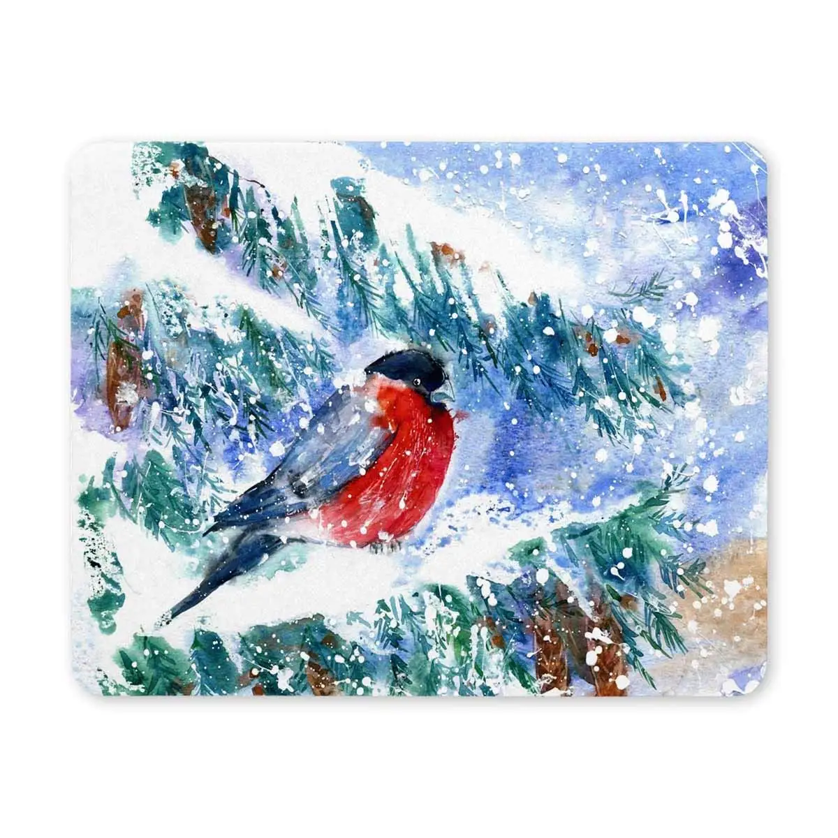 Bullfinch on The Branch of Spruce Mouse Pads for Gift Support Wired Wireless Or Bluetooth Mouse
Bullfinch on The Branch of Spruce Mouse Pads for Gift Support Wired Wireless Or Bluetooth Mouse