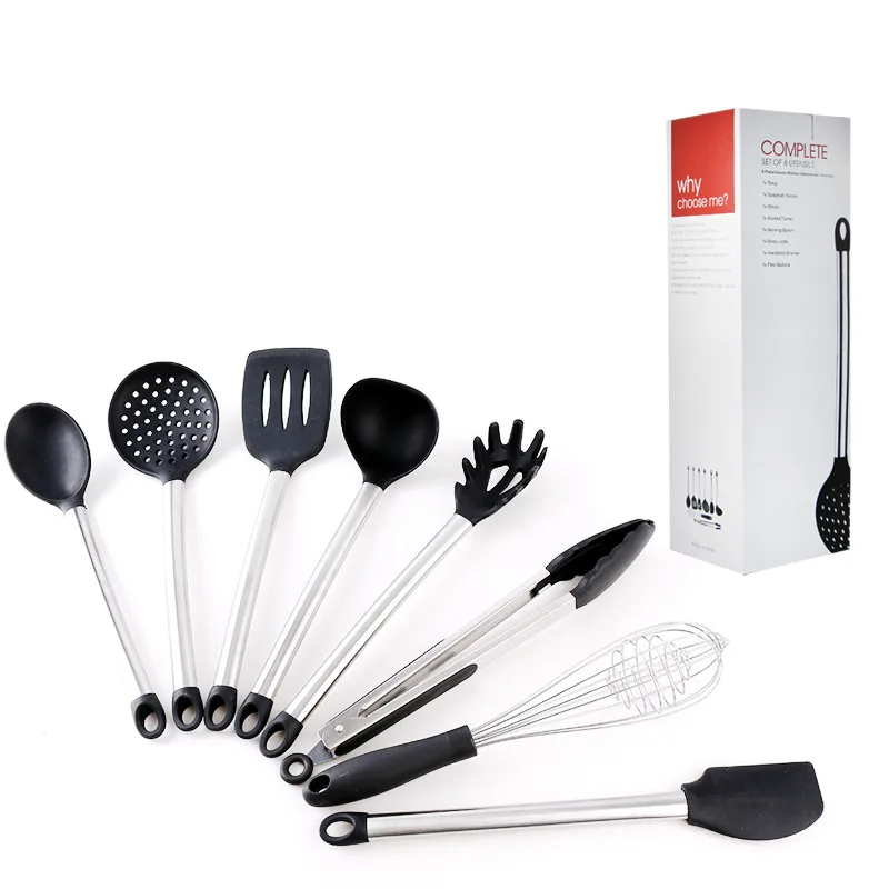 Kitchen Utensil Set Cooking Tools Wooden Handle Spoon Spatula Heat Resistant Non-stick Baking Dinnerware Accessories Supplies
Kitchen Utensil Set Cooking Tools Wooden Handle Spoon Spatula Heat Resistant Non-stick Baking Dinnerware Accessories Supplies