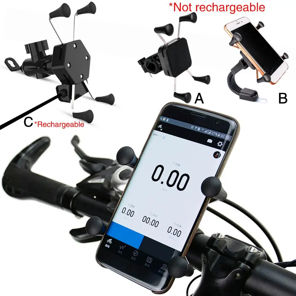 Motorcycle Scooter X-Type Charging Mobile Phone Holder Stand USB Car Charging Navigation With Waterproof Switch Motorcycle Bike
Motorcycle Scooter X-Type Charging Mobile Phone Holder Stand USB Car Charging Navigation With Waterproof Switch Motorcycle Bike