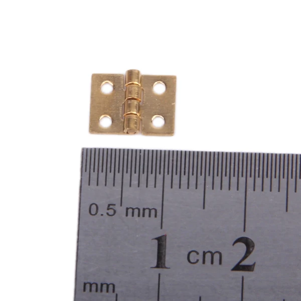 12 Pretend Play Furniture Toy Accessories 1:12th Fixtures Fittings 10x8mm Hinge Screw Miniature
12 Pretend Play Furniture Toy Accessories 1:12th Fixtures Fittings 10x8mm Hinge Screw Miniature