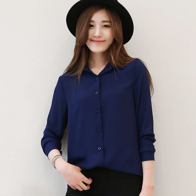 Chiffon Blouse 2018 Spring Women Summer Fashion Elegant OL Casual Style Shirts Long Sleeve Shirt Female Office Plus Size Tops
Chiffon Blouse 2018 Spring Women Summer Fashion Elegant OL Casual Style Shirts Long Sleeve Shirt Female Office Plus Size Tops
