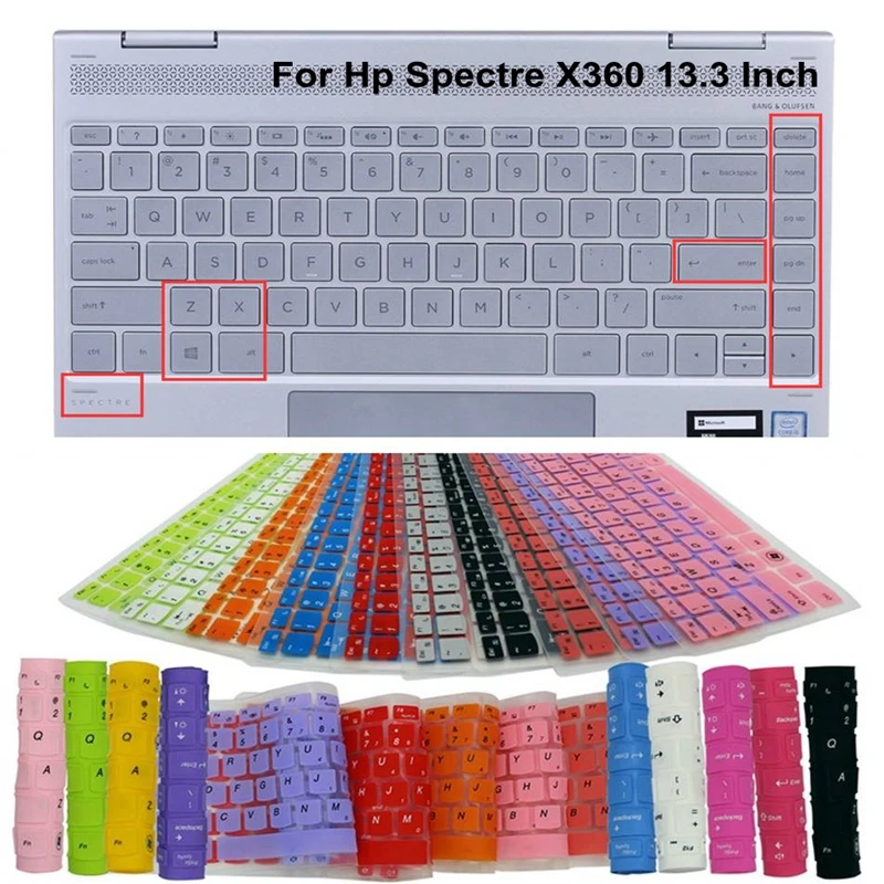 Washable Laptop Keyboard Cover For HP Spectre x360 13.3 Inch 13-w021TU/13-w022TU Silicone Waterproof Dustproof Cover Film
Washable Laptop Keyboard Cover For HP Spectre x360 13.3 Inch 13-w021TU/13-w022TU Silicone Waterproof Dustproof Cover Film