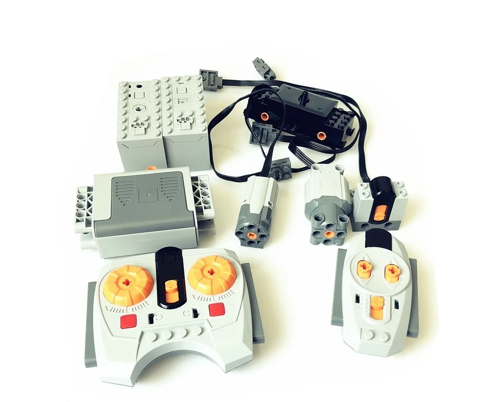 Moc Technic Function Servo Motor IR RX TX Battery Set Box Building Blocks Bricks Power Car Model Kids Toys Compatible Legoings
Moc Technic Function Servo Motor IR RX TX Battery Set Box Building Blocks Bricks Power Car Model Kids Toys Compatible Legoings
