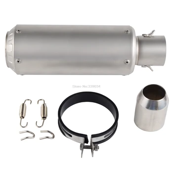Universal Stainless Steel 38mm-51mm Exhaust Muffler Pipe For Scooter ATV Quard KTM SX EXC Honda Yamaha Suzuki Kawasaki 125 250
Universal Stainless Steel 38mm-51mm Exhaust Muffler Pipe For Scooter ATV Quard KTM SX EXC Honda Yamaha Suzuki Kawasaki 125 250