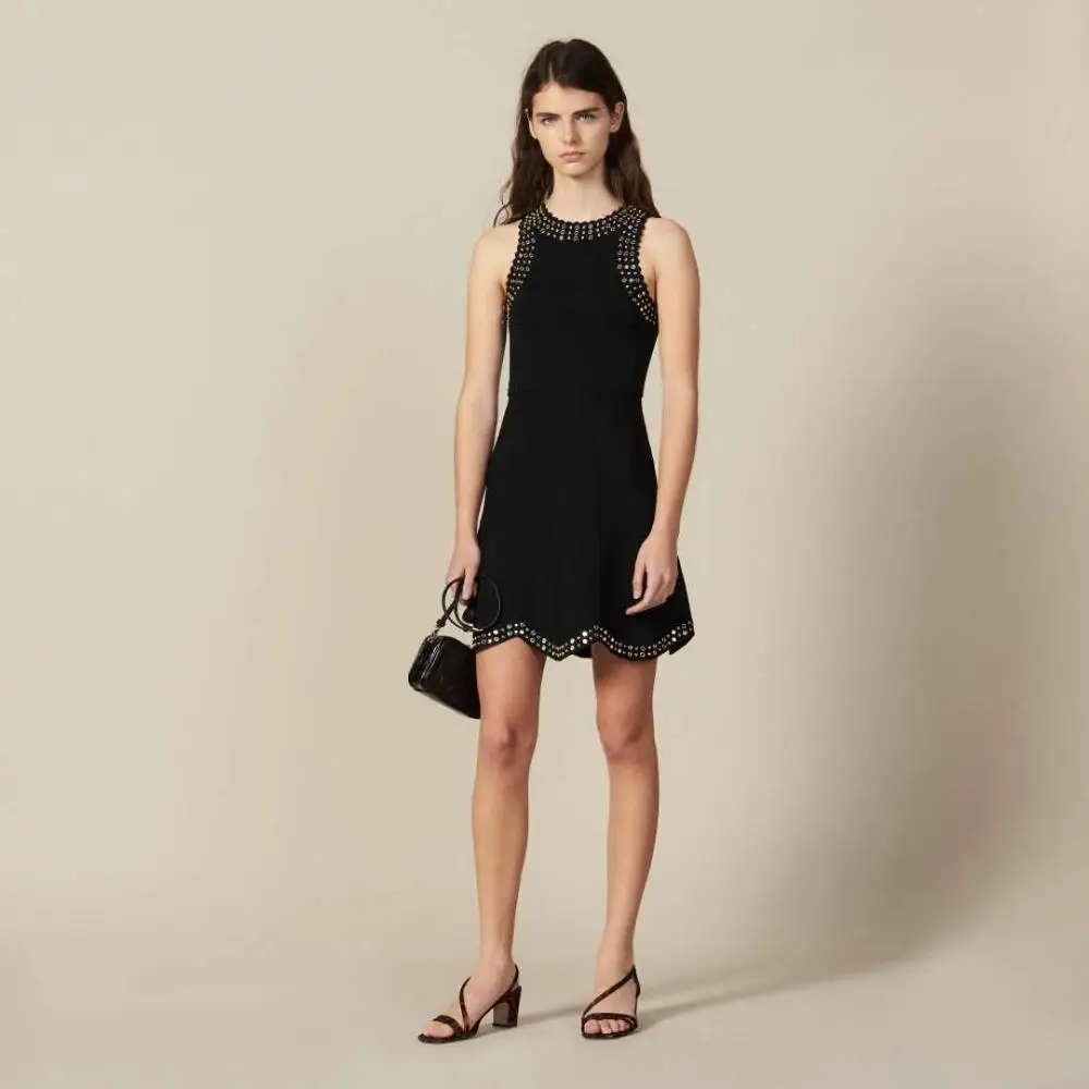 Elegant black Sequined dress 2019 New Women O-Neck sleeveless Bodycon Celebrity evening Party Bandage dresses
Elegant black Sequined dress 2019 New Women O-Neck sleeveless Bodycon Celebrity evening Party Bandage dresses