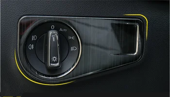 Stainless steel Matte Inner Head Lamp Light Switch Cover Headligt Control Frame Trim FOR 2016 2017 2018 Volkswagen VW Tiguan mk2
Stainless steel Matte Inner Head Lamp Light Switch Cover Headligt Control Frame Trim FOR 2016 2017 2018 Volkswagen VW Tiguan mk2