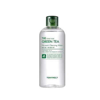 

TONYMOLY The Chok Chok Green Tea No-Wash Cleansing Water 300ml Hydrating Cleansing Facial Serum Makeup Remover Cleaner Liquid