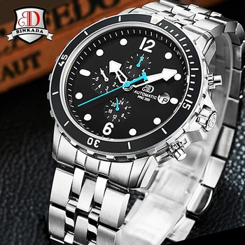 Sport Automatic Business Men Mechanical Casual Watch Bezel Military Multifunction Wrist Watch Hombre Clock Relogio Masculino
Sport Automatic Business Men Mechanical Casual Watch Bezel Military Multifunction Wrist Watch Hombre Clock Relogio Masculino