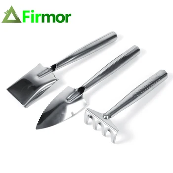 FIRMOR 3pcs Stainless Steel Garden Bonsai Tools Garden Planting Tool Set Mini Household Gardening Shovel Rake Spade
FIRMOR 3pcs Stainless Steel Garden Bonsai Tools Garden Planting Tool Set Mini Household Gardening Shovel Rake Spade