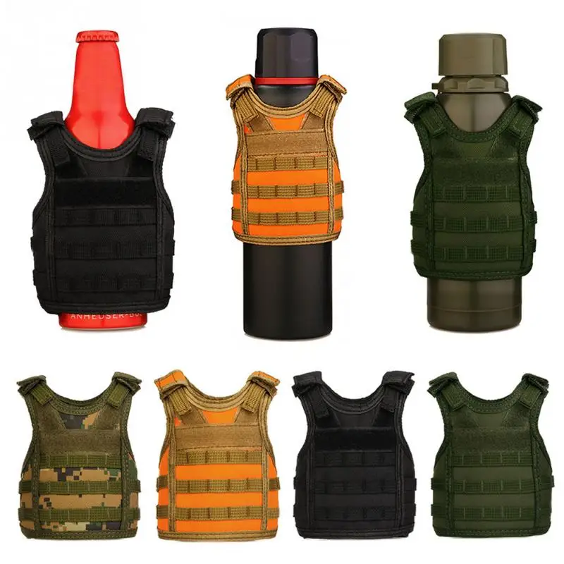 Hot Eco Adjustable Tactical Vest Layer Beer Bottle Set Small Molle vest Outdoor Hunting Bottle Drink set Shoulder Straps #H10
Hot Eco Adjustable Tactical Vest Layer Beer Bottle Set Small Molle vest Outdoor Hunting Bottle Drink set Shoulder Straps #H10