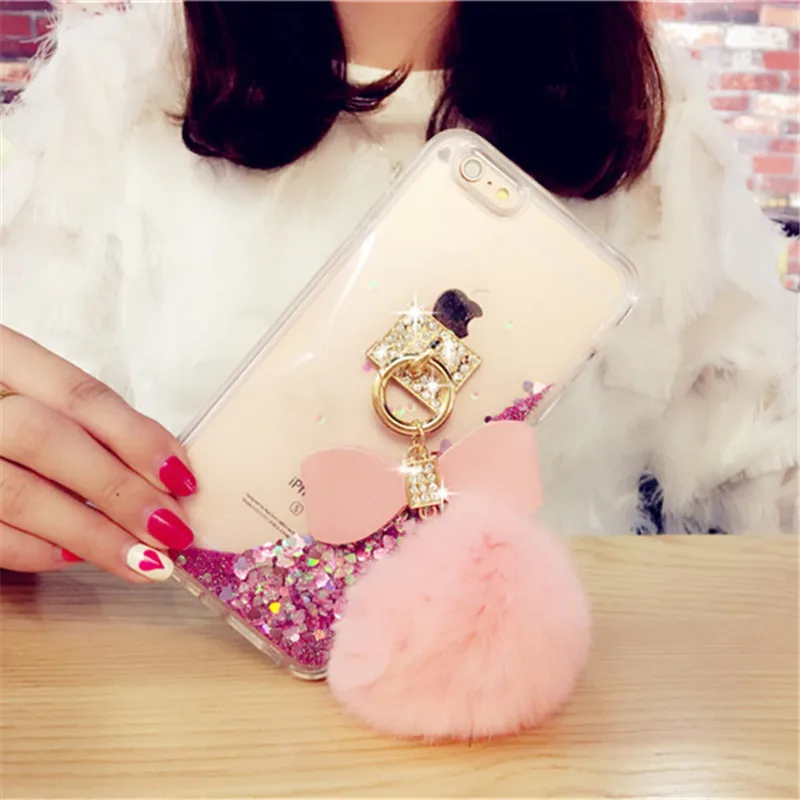 For iPhone 6 6S 7 8 Plus X XS MAX XR Fashion Bling Liquid sand quicksand shell Bow Bowknot Fur Ball pompom soft Back phone case
For iPhone 6 6S 7 8 Plus X XS MAX XR Fashion Bling Liquid sand quicksand shell Bow Bowknot Fur Ball pompom soft Back phone case