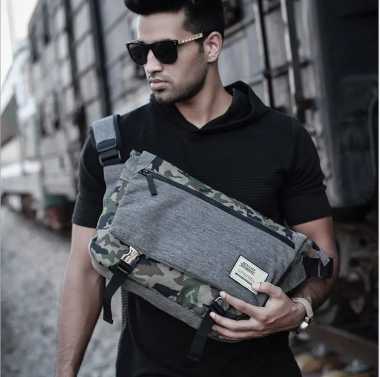 New Fashion Camouflage Shoulder Bag Men's Leisure Sports Tide Brand Crossbody Bag Casual Large Capacity Folding Travel Bag
New Fashion Camouflage Shoulder Bag Men's Leisure Sports Tide Brand Crossbody Bag Casual Large Capacity Folding Travel Bag