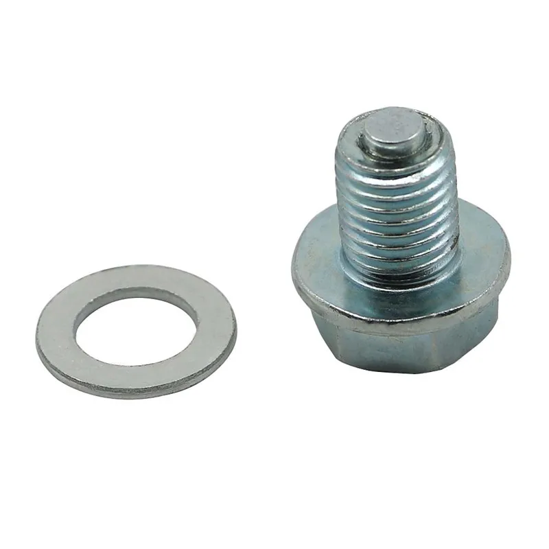 M12*1.5*13mm Engine Crankcase Magnetic Oil Drain Plug Repair Bolt Screw Nut for Honda Replaces OEM 92800-12000
M12*1.5*13mm Engine Crankcase Magnetic Oil Drain Plug Repair Bolt Screw Nut for Honda Replaces OEM 92800-12000