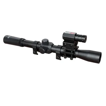 4x20 Rifle Optics Scope Tactical Crossbow Riflescope with Red Dot Laser Sight and 11mm Rail Mounts for 22 Caliber Guns Hunting
4x20 Rifle Optics Scope Tactical Crossbow Riflescope with Red Dot Laser Sight and 11mm Rail Mounts for 22 Caliber Guns Hunting