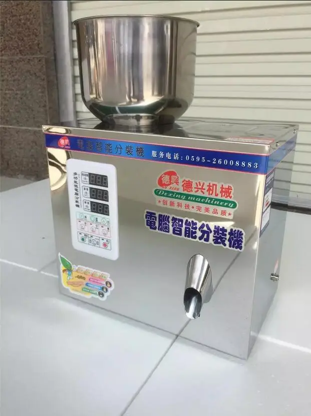 Food racking machine Granular materials packaging filling machine bag version installed high-quality 1-25g
Food racking machine Granular materials packaging filling machine bag version installed high-quality 1-25g