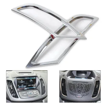 CITALL 2pcs New Chrome Dashboard Air Vent Outlet Cover Trim Garnish for Ford KUGA ESCAPE 2013 2014 2015 
CITALL 2pcs New Chrome Dashboard Air Vent Outlet Cover Trim Garnish for Ford KUGA ESCAPE 2013 2014 2015