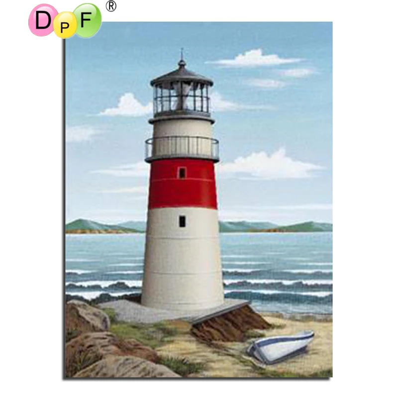 DPF diamond embroidery Lighthouse by the sea diamond painting cross stitch crafts diamond mosaic square needlework home decor
DPF diamond embroidery Lighthouse by the sea diamond painting cross stitch crafts diamond mosaic square needlework home decor
