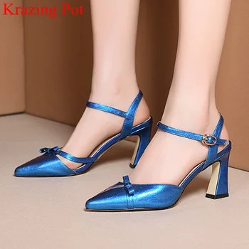 handmade big size cow leather pointed toe high heels buckle strap women sandals elegant office lady solid party summer shoes L96
handmade big size cow leather pointed toe high heels buckle strap women sandals elegant office lady solid party summer shoes L96