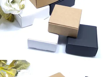100pcs white Black Kraft Paper candy Box,small black cardboard paper packaging box,Craft Gift Handmade Soap Packaging box
100pcs white Black Kraft Paper candy Box,small black cardboard paper packaging box,Craft Gift Handmade Soap Packaging box