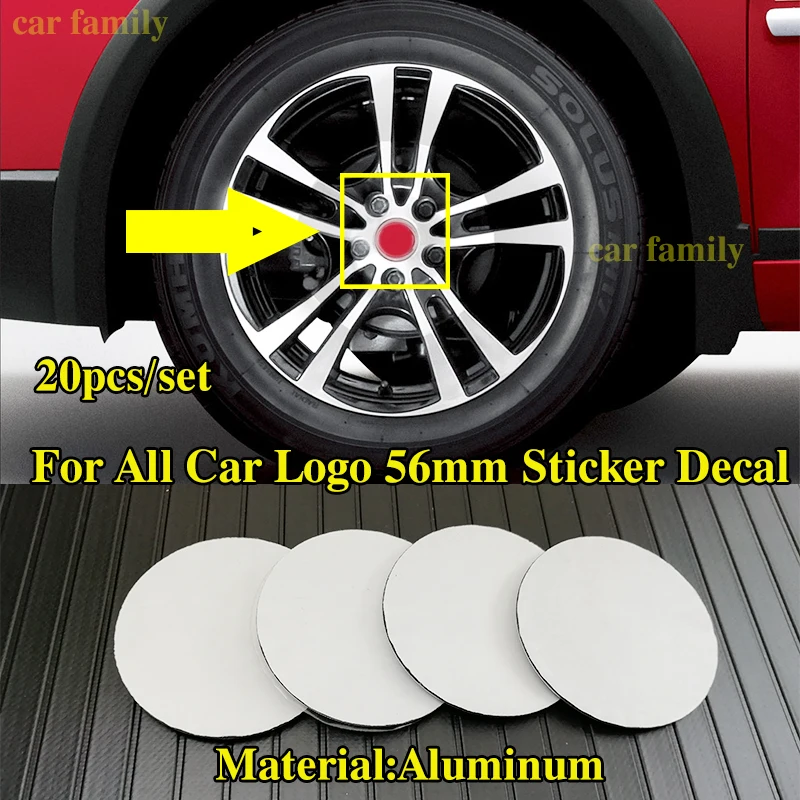Car Styling 20PCS/lot Car Logo 56MM 2.2INCH Auto Wheel Rim Cap Sticker Decal Label 5.6CM For benz fiat jeep skoda volvo
Car Styling 20PCS/lot Car Logo 56MM 2.2INCH Auto Wheel Rim Cap Sticker Decal Label 5.6CM For benz fiat jeep skoda volvo