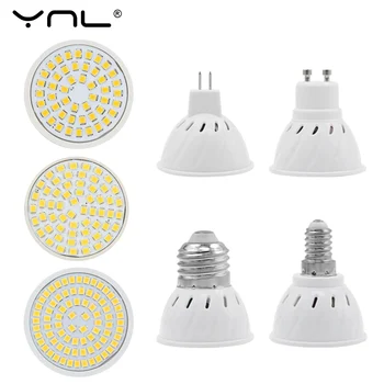 YNL LED Lamp 220V Lampara SMD 2835 MR16 GU10 E27 E14 Bombillas ceiling Spotlight LED Bulb Lampada Led Spot light
YNL LED Lamp 220V Lampara SMD 2835 MR16 GU10 E27 E14 Bombillas ceiling Spotlight LED Bulb Lampada Led Spot light