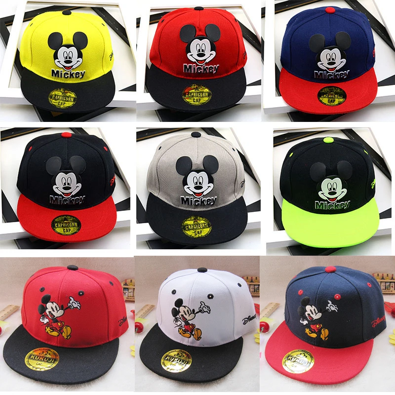 19 colors Baby boy girl hats Cartoon Mickey Caps Cartoon Children Baseball Caps Boys Sun Hat Hip hop Kids Snapback Cap
19 colors Baby boy girl hats Cartoon Mickey Caps Cartoon Children Baseball Caps Boys Sun Hat Hip hop Kids Snapback Cap