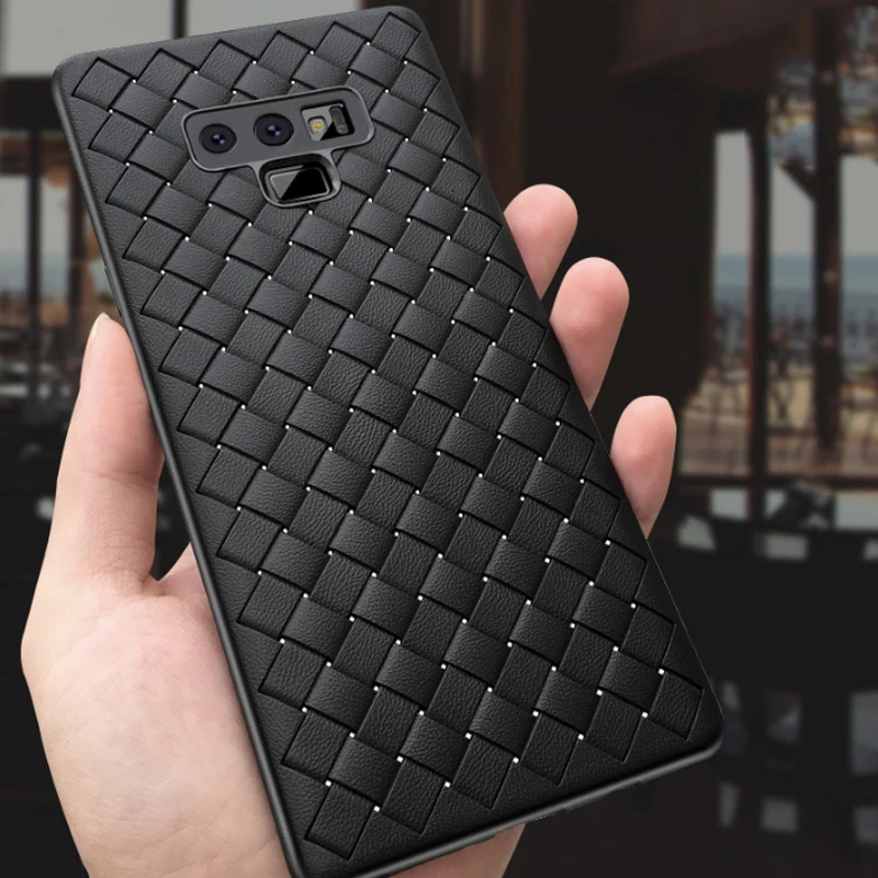 Weave Soft TPU S9 Plus Cases for Samsung Galaxy Note 9 Fashion Leather Pattern Cover Coque for Samsung Note 9 Galaxy S9 Plus
Weave Soft TPU S9 Plus Cases for Samsung Galaxy Note 9 Fashion Leather Pattern Cover Coque for Samsung Note 9 Galaxy S9 Plus