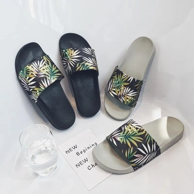 Fashion Men Plant Printing Beach Slippers Male Anti-Slip Male Flip Flops Slippers Summer Casual Shoes
Fashion Men Plant Printing Beach Slippers Male Anti-Slip Male Flip Flops Slippers Summer Casual Shoes