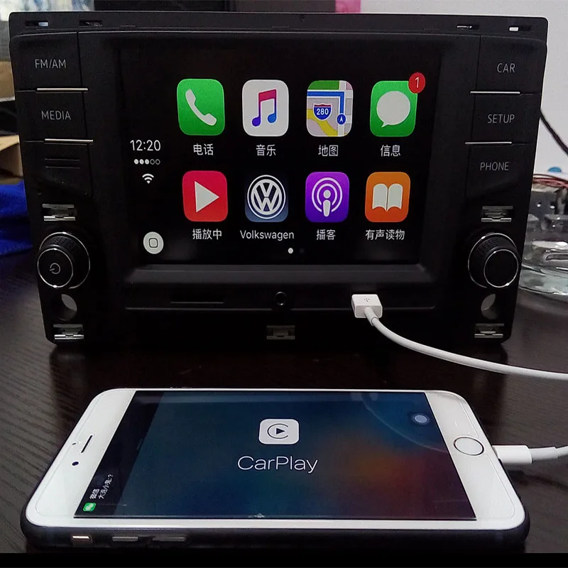 For Golf 7 MK7 VII Passat B8 MQB Tiguan Carplay 6.5 " MIB Radio 5GD035280B 5GD 035 280 B
For Golf 7 MK7 VII Passat B8 MQB Tiguan Carplay 6.5 " MIB Radio 5GD035280B 5GD 035 280 B