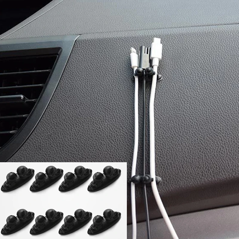 8Pcs/set Universal Auto Car Wire Clip Black Fixed Clamp Cable Multifunction Fastener Clip Holder USB Cable Clip Car Accessories
8Pcs/set Universal Auto Car Wire Clip Black Fixed Clamp Cable Multifunction Fastener Clip Holder USB Cable Clip Car Accessories