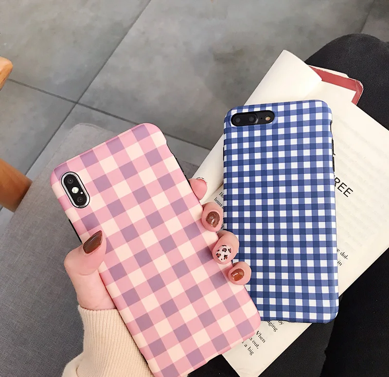 For Korean style simple lattice apple X/XS/MAX mobile phone shell iphone8plus/7/6s couple soft shell XR anti-fall
For Korean style simple lattice apple X/XS/MAX mobile phone shell iphone8plus/7/6s couple soft shell XR anti-fall