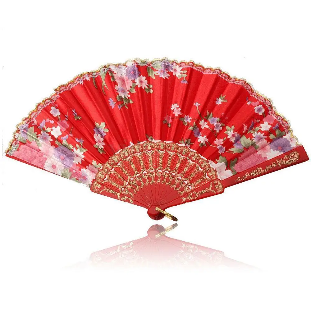 8 Colors Chinese Style Vintage Fancy Folding Fan Hand Plastic Lace Silk Flower Dance Fans Party Supplies For Women summer Gift
8 Colors Chinese Style Vintage Fancy Folding Fan Hand Plastic Lace Silk Flower Dance Fans Party Supplies For Women summer Gift
