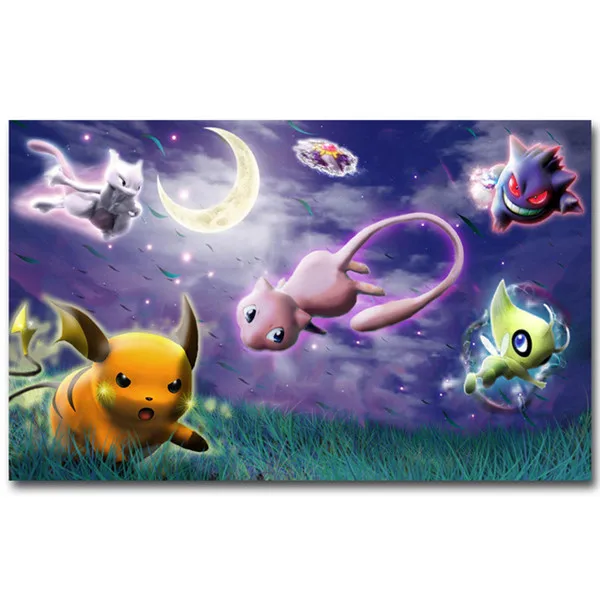 Nordic Decoration Pokemon Wall Art Canvas Painting Poster Prints Pocket Monster Anime Picture For Living Room Decoration 017
Nordic Decoration Pokemon Wall Art Canvas Painting Poster Prints Pocket Monster Anime Picture For Living Room Decoration 017