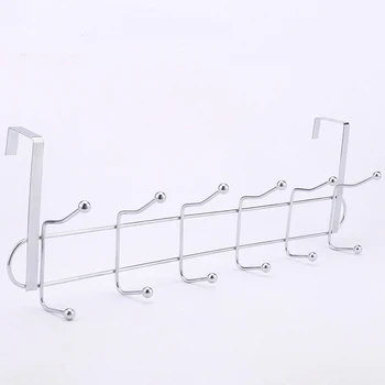 Over the Door Stainless steel Hook Storage Rack Hanger Holder Organizer 12 Hooks Ideal for Coats Hats Robes Towels
Over the Door Stainless steel Hook Storage Rack Hanger Holder Organizer 12 Hooks Ideal for Coats Hats Robes Towels