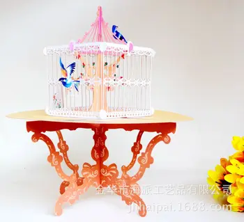 Angelo stereo card manufacturers selling high-end creative hollow cage ornaments
Angelo stereo card manufacturers selling high-end creative hollow cage ornaments