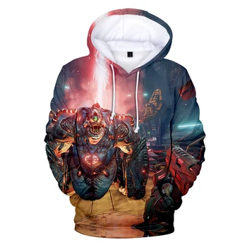 2019 New Game Doom Eternal 3D Hoodie Men personality Hooded Sweatshirt Couple Leisure o-neck Tops
2019 New Game Doom Eternal 3D Hoodie Men personality Hooded Sweatshirt Couple Leisure o-neck Tops