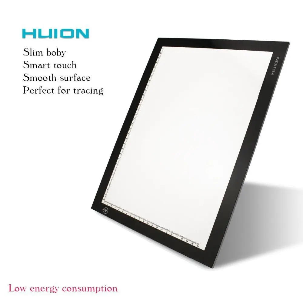 

Huion L4S 17.7" LED Light Box Ultra Thin Light Pad Touch Switch Tracing Board Adjustable Brightness Professional Drawing Panel