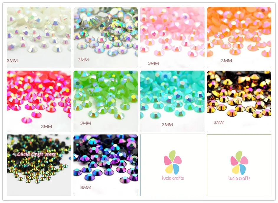 3mm 1500pcs/lot SS10 DIY Nail Art Mobile Phone Craft Imitation AB Resin Rhinestones G0304
3mm 1500pcs/lot SS10 DIY Nail Art Mobile Phone Craft Imitation AB Resin Rhinestones G0304
