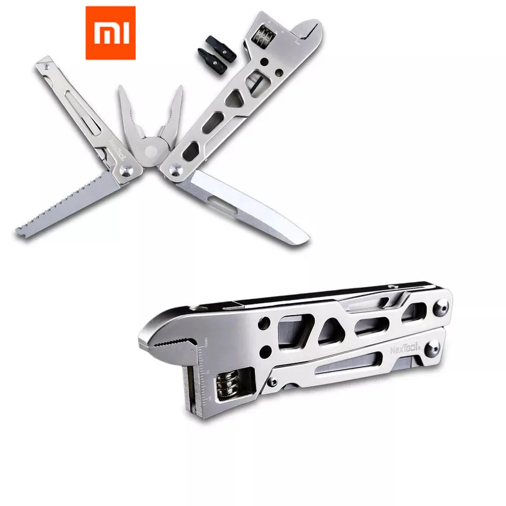 XIAOMI Mijia NEXTOOL 9 IN 1 Multi-Function Bicycle Repair Tool Field Survival Repair Tool multi-function Folding Knife
XIAOMI Mijia NEXTOOL 9 IN 1 Multi-Function Bicycle Repair Tool Field Survival Repair Tool multi-function Folding Knife