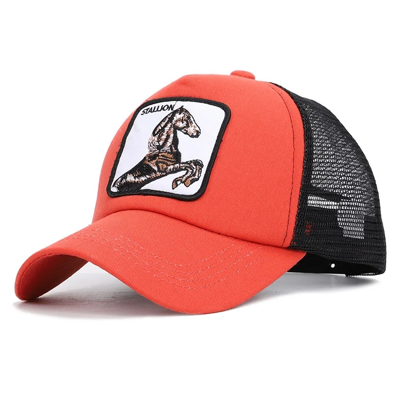 New Summer Visor Hat Snapback Cap Horse Embroidery Baseball Cap Breathable Adjustable Sun Hat HipHop Mesh Baseball Cap
New Summer Visor Hat Snapback Cap Horse Embroidery Baseball Cap Breathable Adjustable Sun Hat HipHop Mesh Baseball Cap